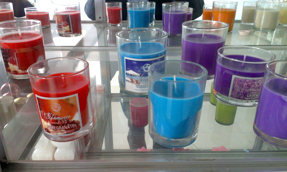 tumbler candles